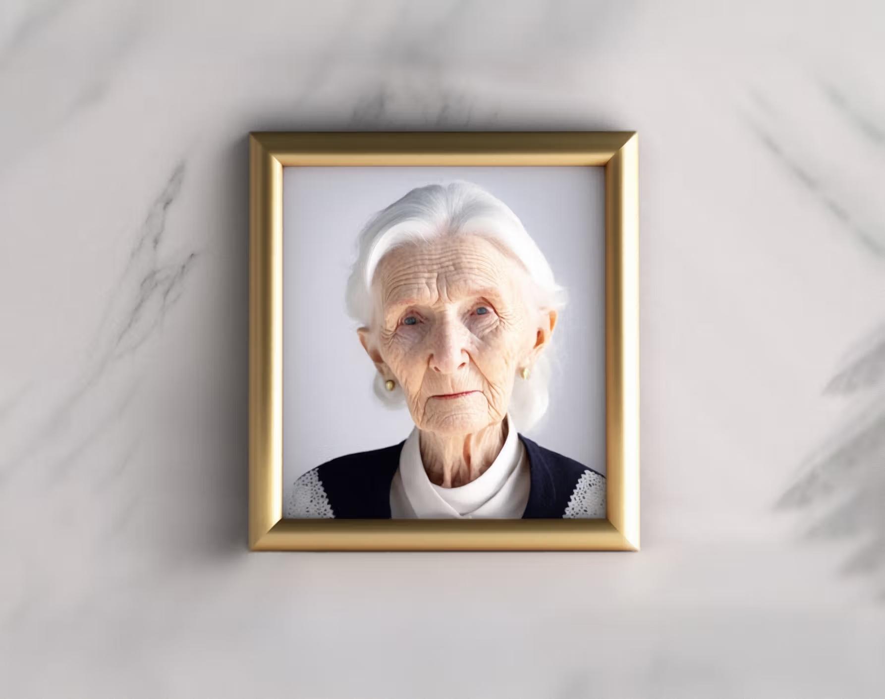 Fotocerâmica com Moldura Quadrada