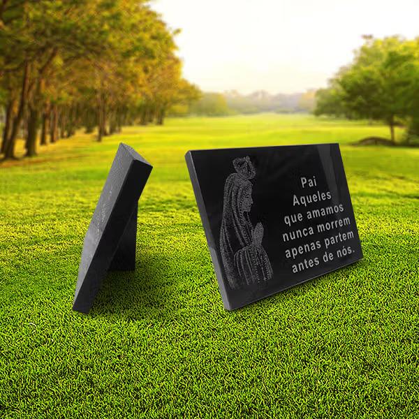 Lapide Pequena Granito Negro - LP02