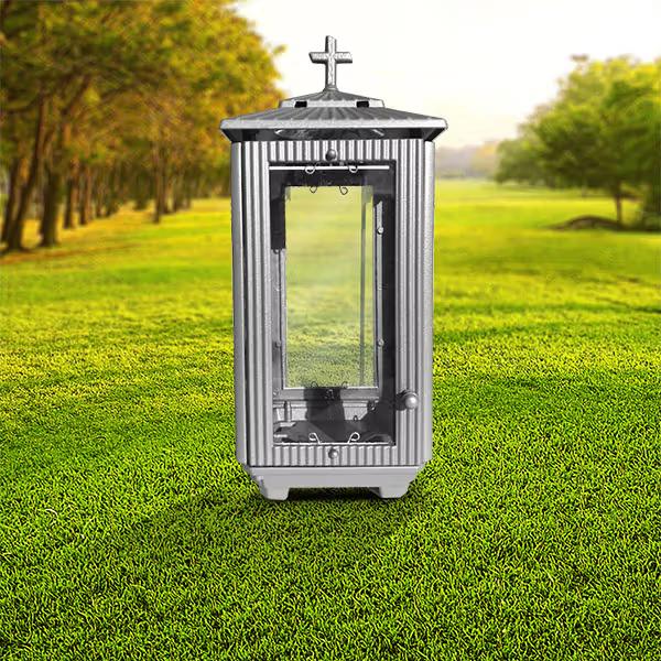 Lanterna Alumínio Cor Prata - LT06