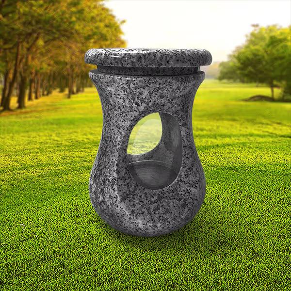 Lanterna Granito Cinza - LT01