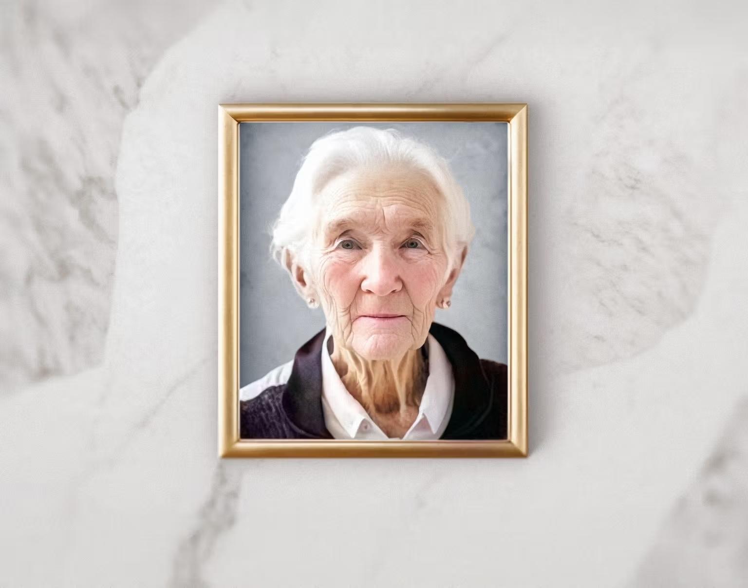 Fotocerâmica com Moldura Retangular